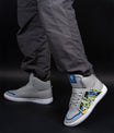 High-Top PATCH-PLAY Men's Sneakers