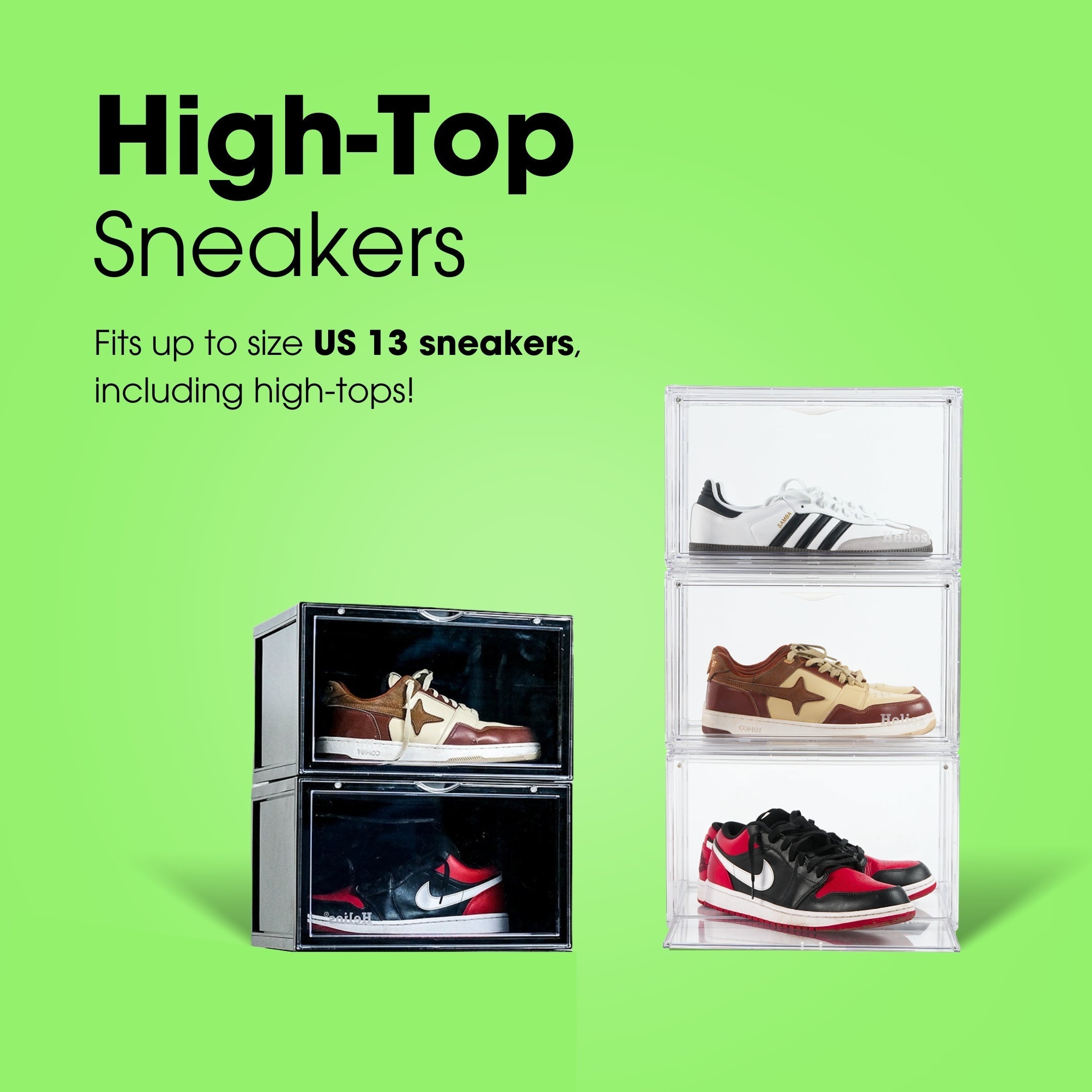 Helios Abode Sneaker Storage Box (Side Drop)