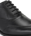 Alberto Torresi Genuine Leather Black Laceup Formal Shoes Oxford For Men