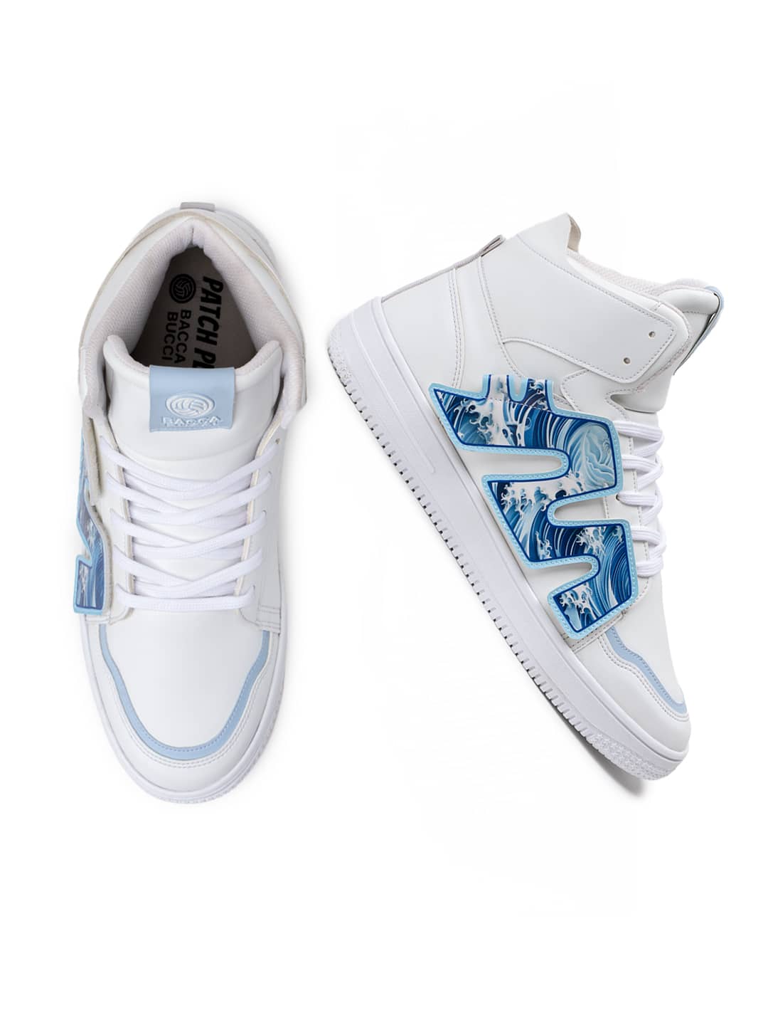 High-Top PATCH-PLAY Men's Sneakers