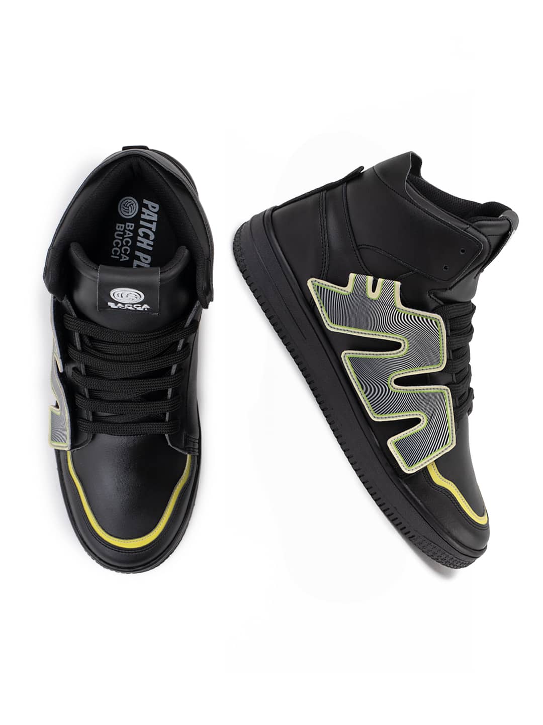 High-Top PATCH-PLAY Men's Sneakers