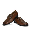 Premium Branded Horsebit Formal Synthetic Loafer With Tpr Sole And Heel Support