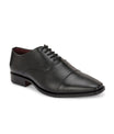 Alberto Torresi Synthetic Black Laceup Formal Shoes