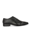 Alberto Torresi Synthetic Black Laceup Formal Shoes