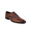 Alberto Torresi Genuine Leather Tan Lightweight Branded Sole Formal Shoes