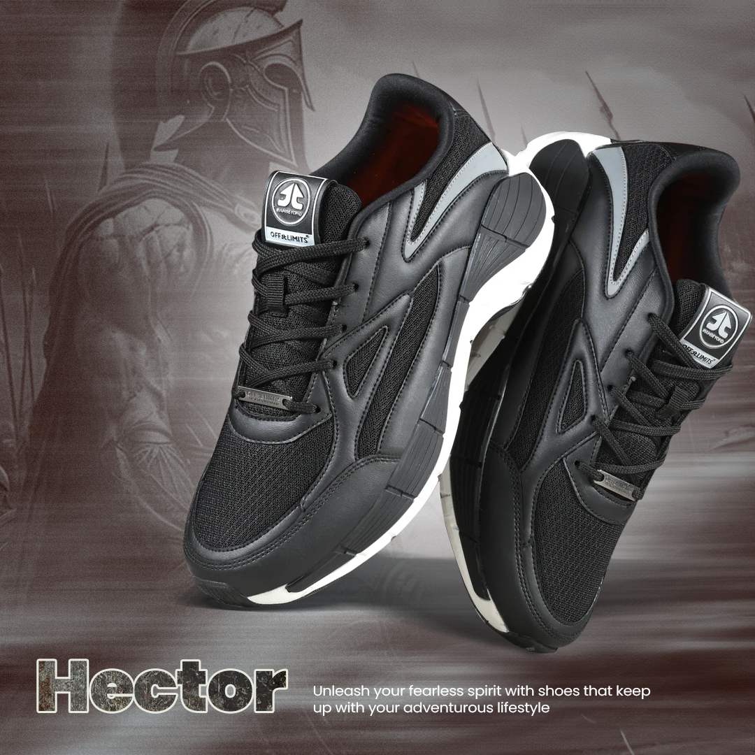 HECTOR - WHITE/BLACK/ORANGE