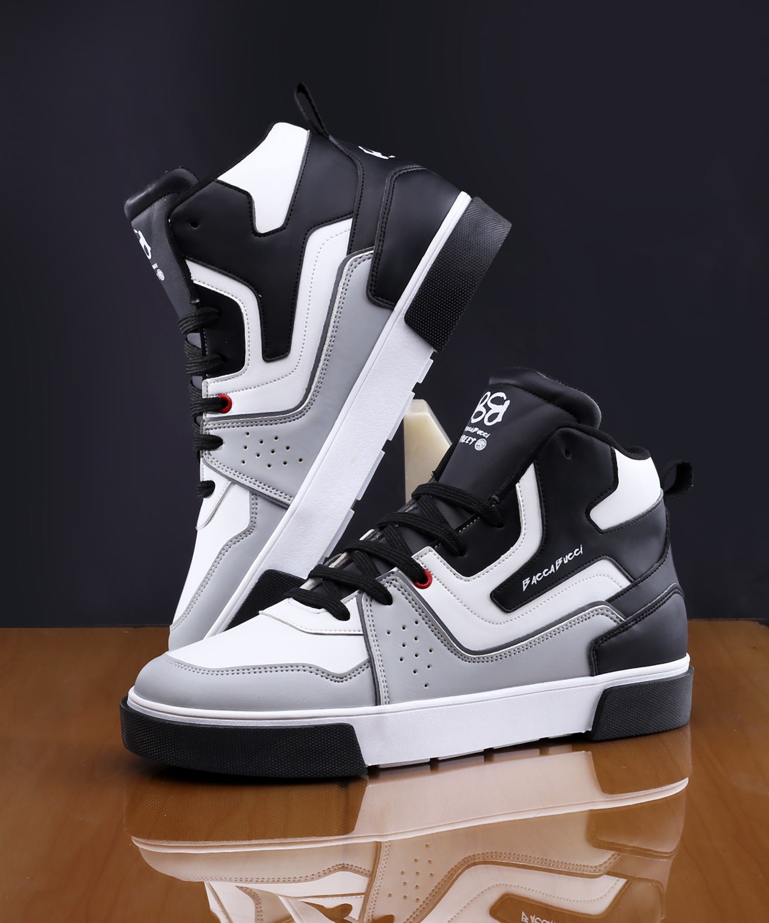 EVOKE HIGH-TOP SNEAKERS