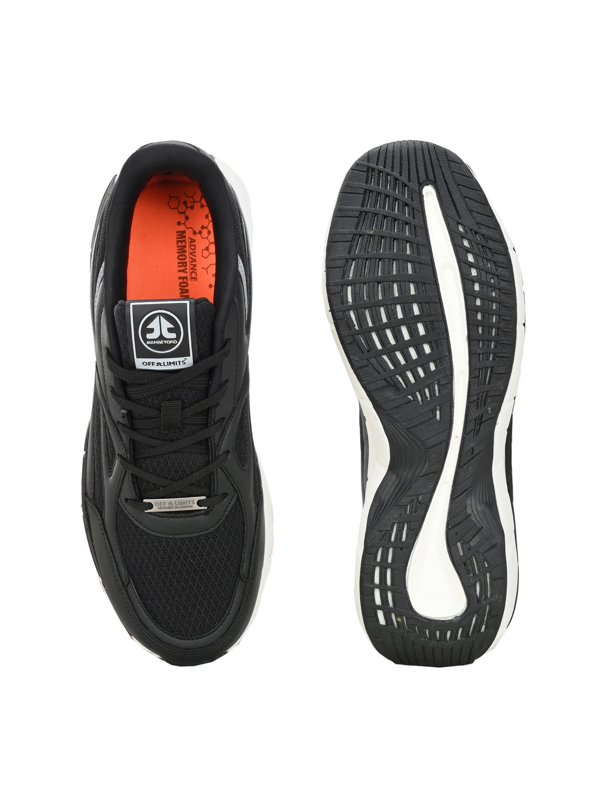 HECTOR - WHITE/BLACK/ORANGE