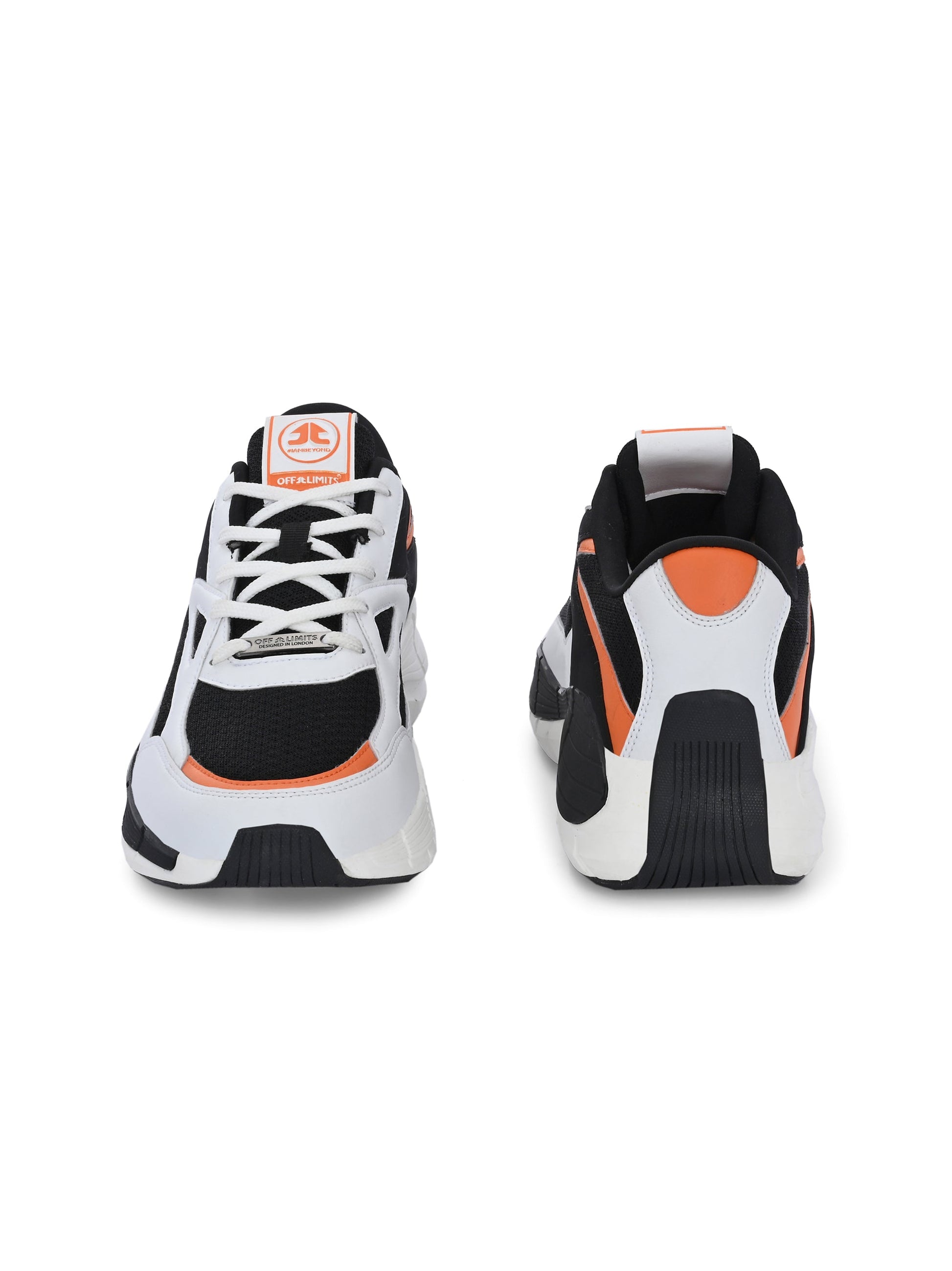HECTOR - WHITE/BLACK/ORANGE