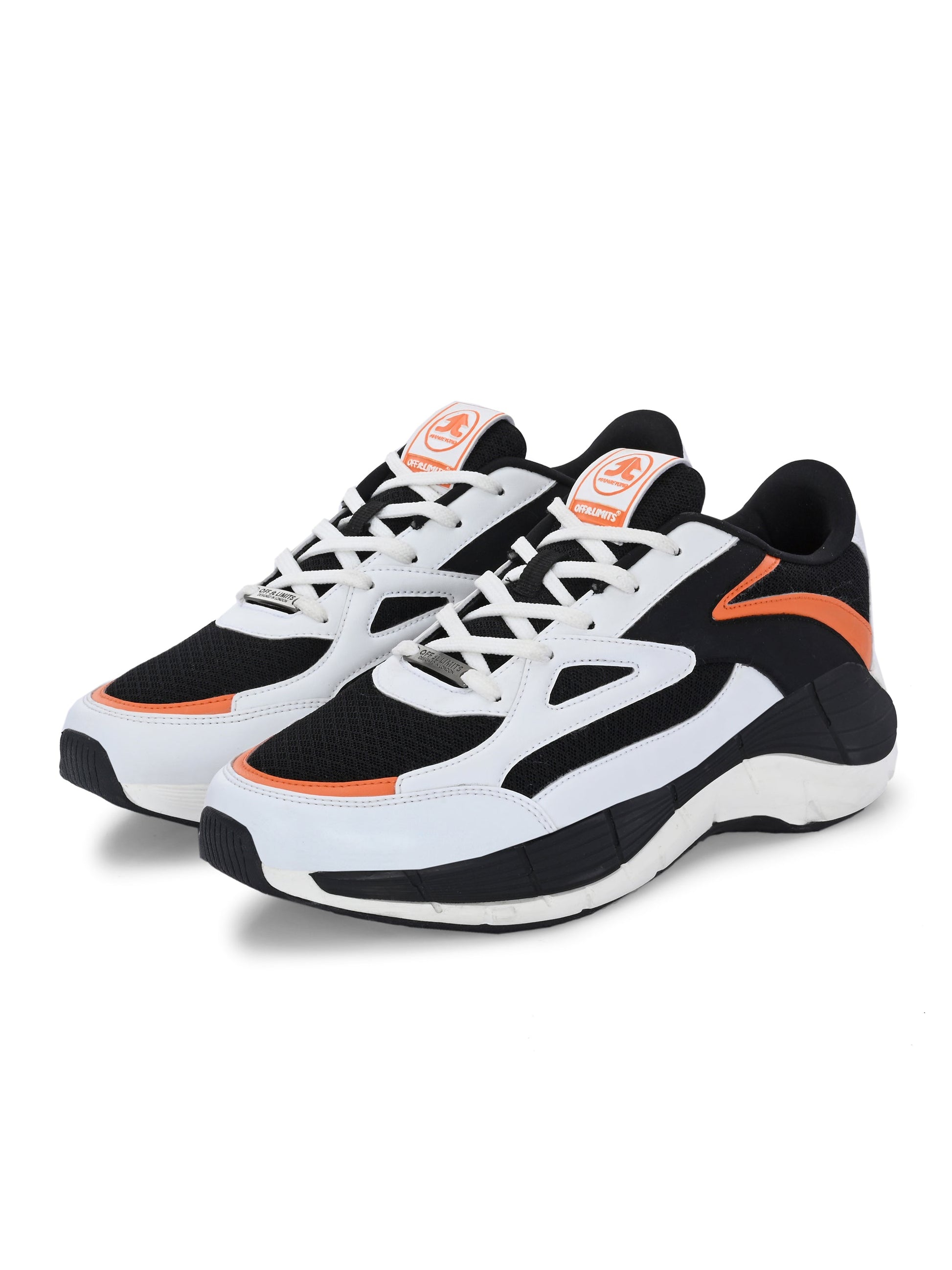HECTOR - WHITE/BLACK/ORANGE